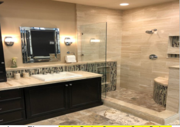 An image of a newly renovated bathroom 